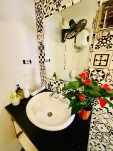 Koupelna v ubytování IL Divo Hostel & Spa