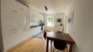 Dapur atau dapur kecil di GaLa - Apartment Villach Stadt