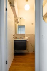 Koupelna v ubytování Sforza 13