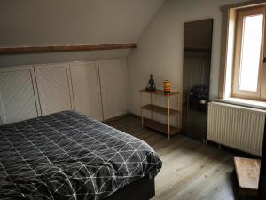 Ένα ή περισσότερα κρεβάτια σε δωμάτιο στο Cor-U