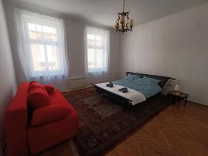 Ένα ή περισσότερα κρεβάτια σε δωμάτιο στο MD Home