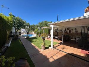 En have udenfor Casa Rural Sierra Natura