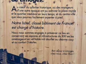 Fotografie z fotogalerie ubytování ibis Limoges Centre v destinaci Limoges