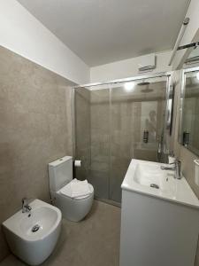 Koupelna v ubytování Venice Rooms