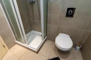 A bathroom at Royal Aurora Suite