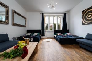 A seating area at Royal Aurora Suite