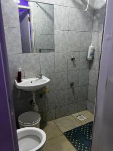 Et badeværelse på Cozy Escapes