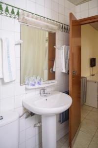 Koupelna v ubytování Hotel Paraíso