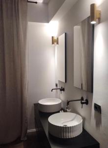 Koupelna v ubytování Sparkling Suite