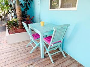 Balkoni atau teres di Aruba Palms Escape Suites