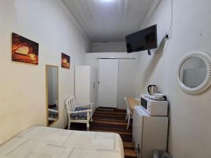 Postel nebo postele na pokoji v ubytování Rees Nest