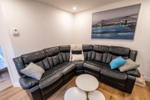 Χώρος καθιστικού στο Nature Comfort & SPA - Chalet Moderno