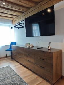 Et tv og/eller underholdning på Design-Apartment in Forchheim