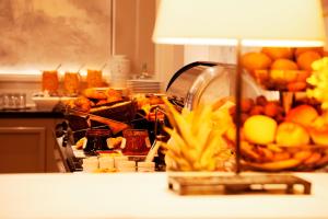 Comida no hotel ou em algum lugar perto