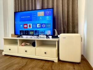 TV a/nebo společenská místnost v ubytování MaHu馬馬虎虎民宿