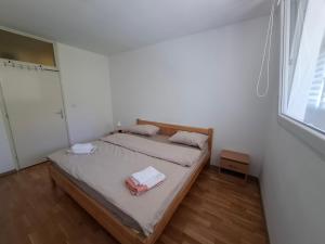 Ένα ή περισσότερα κρεβάτια σε δωμάτιο στο Apartment Borac Travnik
