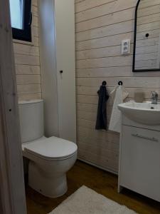 Un baño de Ubytování na Sychrově