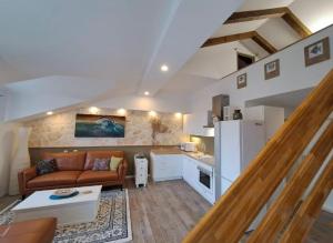 Kuchyň nebo kuchyňský kout v ubytování DalmaBlu