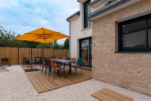 Patio nebo venkovní prostory v ubytování Family Prince - 8 personnes
