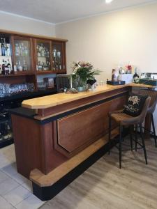 Lounge oder Bar in der Unterkunft Hotel Burgblick Meißen
