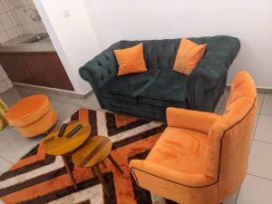 Posezení v ubytování Bunker hôtel plus