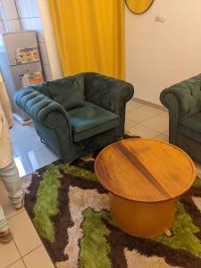 Posezení v ubytování Bunker hôtel plus