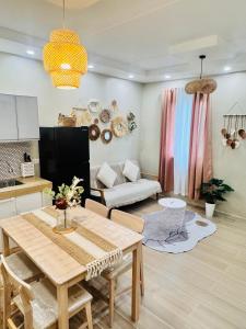 Ruang duduk di Idyllic Abode