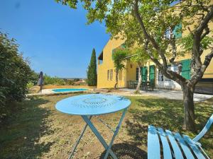 Giardino di Les Hauts de Bezouce, Vue, Piscine & Calme