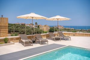 Πισίνα στο ή κοντά στο Petra Retreat Residence