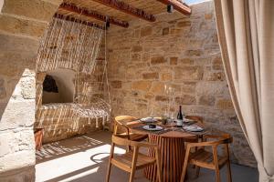 Χώρος καθιστικού στο Petra Retreat Residence