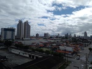 a view of a city with tall buildings at Flat especial Black in Campina Grande