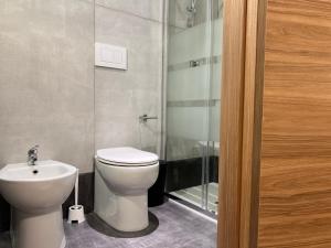 A bathroom at Hotel Brivio