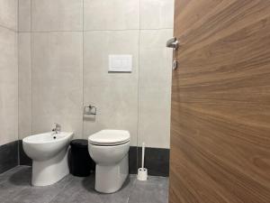 A bathroom at Hotel Brivio
