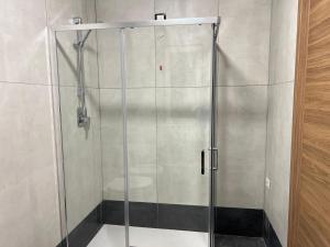 A bathroom at Hotel Brivio