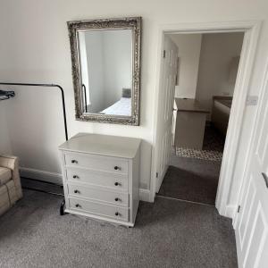 Ένα ή περισσότερα κρεβάτια σε δωμάτιο στο 1 Bed Flat
