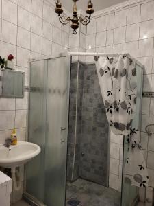 Koupelna v ubytování EVA suites