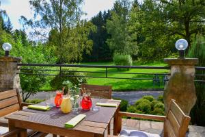 Joogid majutusasutuses Resort Lesní Lázně