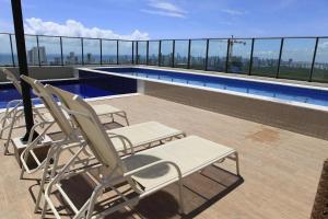 Bazén v ubytování Beach Class Excelsior - Flats no Pina por Yolo nebo v jeho okolí