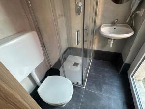 A bathroom at Hotel Brivio
