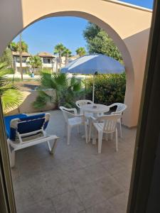 Patio nebo venkovní prostory v ubytování Seashell Apartments
