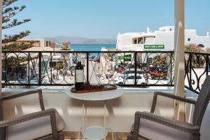 Μπαλκόνι ή βεράντα στο Stella's Villa ' 80sqm Sea View Apartment ' 50m from beach
