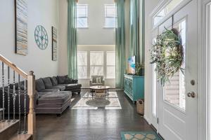 a living room with a couch and a table at Ocean View Beach Club - Bennetts in Ocean View