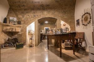 Kuchyň nebo kuchyňský kout v ubytování Antica Masseria Ficazzana - Tenuta