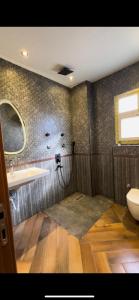 Koupelna v ubytování Luxury apartment