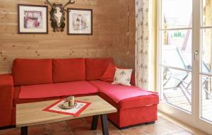 A seating area at Charmantes Ferienhaus