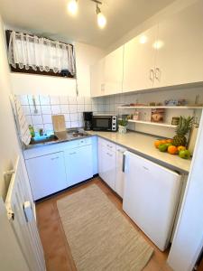 Kuchyň nebo kuchyňský kout v ubytování 2 Pers I Natur und Ruhe I BUGA Nationalpark + 6 fotografií