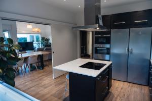 Nhà bếp/bếp nhỏ tại Casa en Armintza