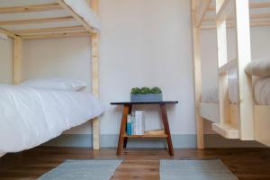 Cama ou camas em um quarto em Most Art Boutique Hostel