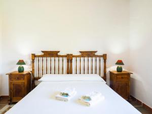 Posteľ alebo postele v izbe v ubytovaní Tu Villa Rural Olivo 3 Dormitorios Piscina privada