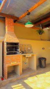 Gril dostupný pro hosty v prázdninového domu